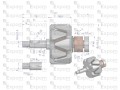 Wirnik alternatora EX257000 A120 Bizon NOWY TYP EXPOM KWIDZYN eu-25276