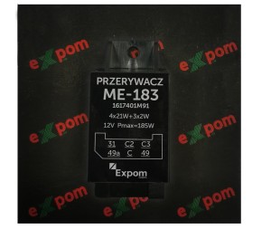 Przerywacz kierunkowskazów ME94. 83355934. PKJ-95 MF3/MF4/C-330M/C-385  EXPOM KWIDZYN EU
