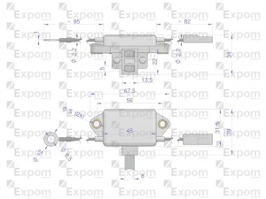Regulator alternatora ze szczotkotrzymaczem 9515672EX C-385 Nowy Typ EXPOM KWIDZYN eu 