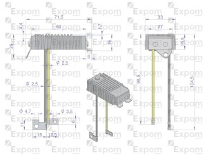 Regulator napięcia alternatora EX241020 MF3 Nowy Typ EXPOM KWIDZYN eu 