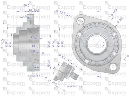 Głowica rozrusznika typu Magneton 9142700 Blue Line EXPOM KWIDZYN-56383