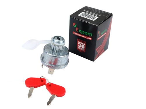 Przełącznik grzania i rozruchu stacyjka MF3  EXPOM KWIDZYN eu-32447