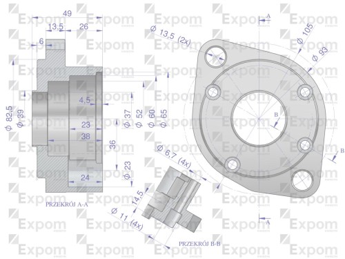Głowica rozrusznika Deutz-Fah typu Magneton 9142708 Blue Line EXPOM KWIDZYN-56190