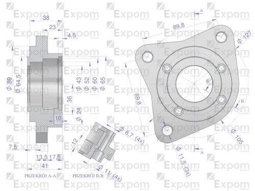 Głowica rozrusznika DEUTZ-FAHR typu Magneton 9142802 Blue Line EXPOM KWIDZYN-56374