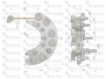 Prostownik alternatora 9515672EX C-385 Nowy Typ EXPOM KWIDZYN eu -25013