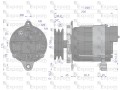 Alternator MTZ 100A podwójne koło pasowe KWIDZYN eu-342203