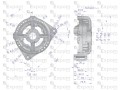 Pokrywa przednia alternatora 0123510074EX Nowy Typ EXPOM KWIDZYN eu-24623