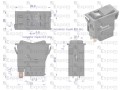 Włącznik przechylny do blokady mechanizmu różnicowego Deutz-Fahr EXPOM KWIDZYN eu-39631