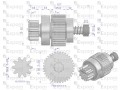 Zespół sprzęgający rozrusznika T-25 MTZ typu Magneton 9142780 Blue Line EXPOM KWIDZYN-26851
