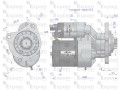 Rozrusznik z reduktorem typu Magneton MF4 Ursus 4512 9142743 Blue Line EXPOM KWIDZYN-26892