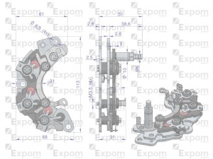 Prostownik diody alternatora  MF3 Nowy Typ EXPOM KWIDZYN eu 