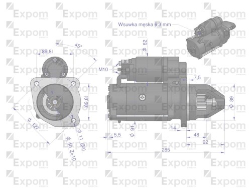 Rozrusznik AZE4171 Nowy Typ EXPOM KWIDZYN eu -25874
