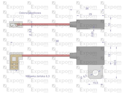 Kondensator alternatora 0120488205 Nowy Typ EXPOM KWIDZYN eu -28571