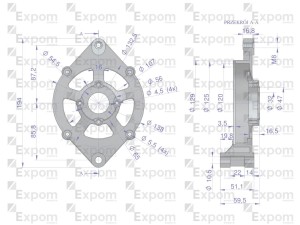 Pokrywa przednia alternatora 0120488205 Nowy Typ EXPOM KWIDZYN eu 