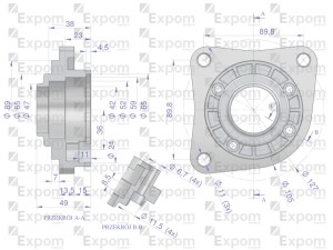 Głowica rozrusznika typu Magneton 9142702 Blue Line EXPOM KWIDZYN