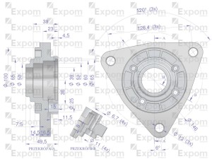 Głowica rozrusznika T-25 MTZ typu Magneton 9142780 Blue Line EXPOM KWIDZYN